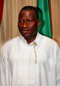 Man Of The Moment: President Goodluck Jonathan takes a pose as he celebrates his 57th birthday