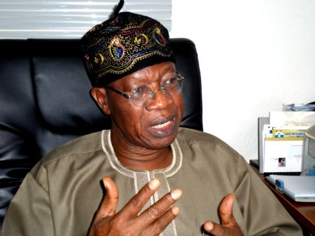 Lai Mohammed, Minister of Information, Culture and Tourism Development