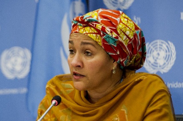 Deputy UN Sec Gen Amina Mohammed