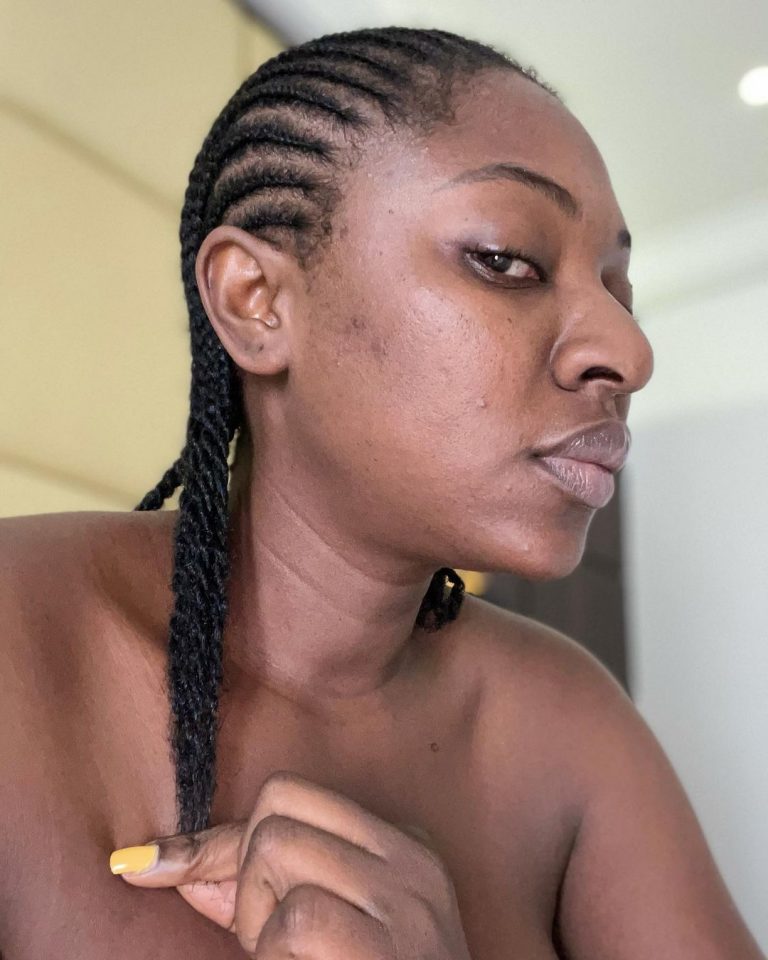 Nollywood Actress Yvonne Jegede Showcases Her Long Hair P M News