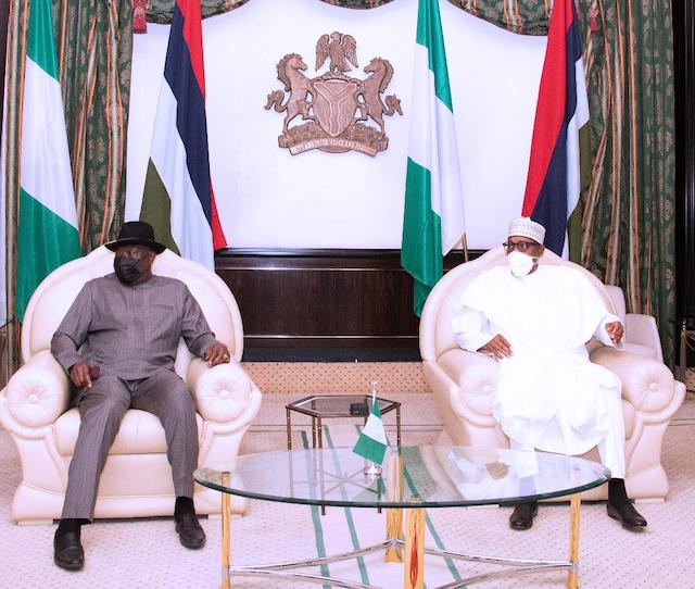 Buhari and Jonathan speak on Mali