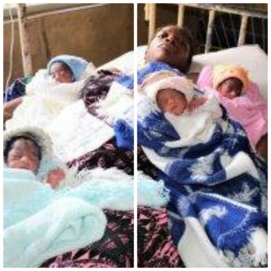 Unemployed woman gives birth to quadruplet in Badagry