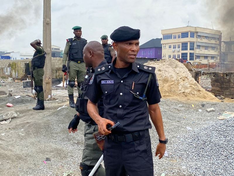 Lagos Taskforce serves eviction notices to squatters in Lekki - Vimarsana News