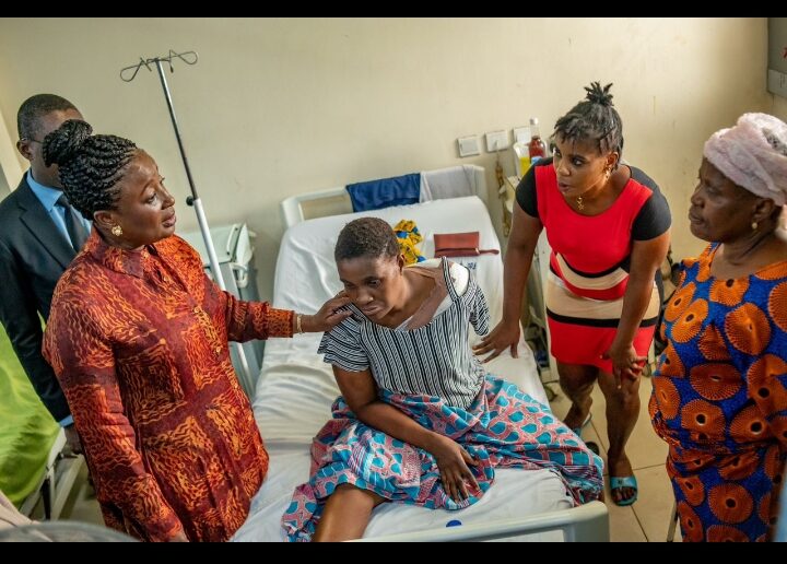 Edo First Lady promises prosthetic arm for woman shot by husband - Vimarsana News