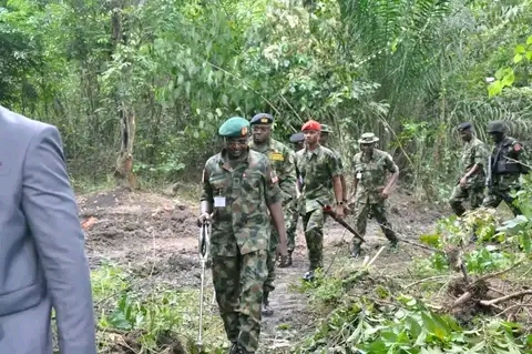 Rivers: Troops destroy illegal bunkering site in Ibaa community - Vimarsana News